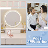 Square Transparent PE Thin Film Suspension Jewelry Floating Frame Displays ODIS-TAC0002-02C-8