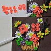 Rectangle 36 Colors Quilling Paper Strips DIY-PH0008-03A-6