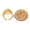 Rack Plating Brass Cuff Cubic Finger Rings for Women RJEW-M028-24G-3