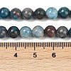 Round Natural Apatite Beads Strands G-K068-02-6mm-01-4