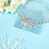 Plastic Hair Clip Display Cards CDIS-FG0001-03-6