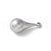 304 Stainless Steel Pendants STAS-U046-01C-P-2