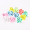 Opaque Acrylic Beads X-SACR-R801-M-2