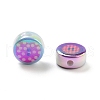 UV Plating Printed Acrylic Beads OACR-S140-04-2