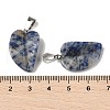 Natural & Synthetic Mixed Gemstone Pendants G-B127-01P-5