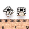 Tibetan Style Alloy Beads TIBE-N013-07AS-3