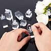 Acrylic Single Jewelry Display Stand Sets RDIS-FG0001-02-7