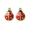 304 Stainless Steel Enamel Charms STAS-S172-03A-G-1