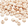   Unfinished Natural Wood Beads WOOD-PH0001-39-1