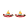 Cinco De Mayo Theme Alloy Enamel Pendants ENAM-V001-05K-G-1