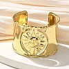 304 Stainless Steel Cuff Bangles BJEW-C095-02G-2