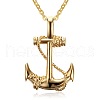 Pirate Anchor Alloy Pendant Necklaces FS-WGF47F3-01-2