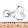 Alloy Swivel Snap Hook Clasps PALLOY-T090-81P-3