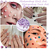 Resin Rhinestone and ABS Cabochons Sets RESI-WH0029-51A-6
