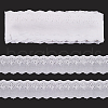 15 Yards Cotton Embroidery Hollow Flower Lace Trim OCOR-WH0003-047B-1
