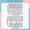 Carbon Steel Cutting Dies Stencils DIY-WH0309-1702-6