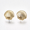 Brass Stud Earring Findings X-KK-S350-029G-1