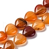 Natural Red Agate Beads Strands G-I372-A03-02-2