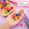 90Pcs 15 Colors Transparent Acrylic Beads MACR-TA0001-21-7