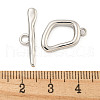 Brass Toggle Clasps KK-A223-29P-6