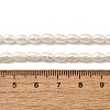 Natural Cultured Freshwater Pearl Beads Strands PEAR-I007-01N-01-5