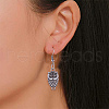 Tibetan Style Alloy Pendants TIBE-CJ0001-10-9