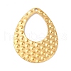 Ion Plating(IP) 304 Stainless Steel Pendants STAS-L268-001G-1