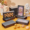 Cardboard Drawer Gift Storage Boxes with Clear Cover CON-WH0092-72C-02-5