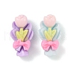 Opaque Resin Cabochons RESI-K027-33B-3