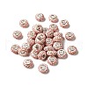 Opaque Resin European Beads RESI-C055-01F-1