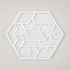 Hexagon Tangram Puzzle Silicone Molds DIY-I046-09-2