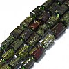 Natural Dragon Blood Beads Strands G-O170-104-1