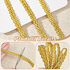 11M Polyester Wavy Lace Ribbon OCOR-WH0088-26A-4