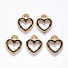 Alloy Enamel Charms ENAM-S121-040B-2