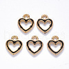 Alloy Enamel Charms ENAM-S121-040B-2