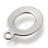 201 Stainless Steel Charms X-STAS-C021-06P-O-3