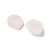 Natural Rose Quartz Carved Cabochons G-C185-01A-01-2