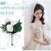 4Pcs 2 Colors Brass Flat Round Locket Pendant Brooch for wedding Photo JEWB-WR00002-6