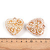 Opaque Acrylic Pendants SACR-T017-15B-3