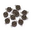 Tibetan Style Links connectors X-MLF11373Y-NF-1