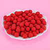 Round Silicone Focal Beads SI-JX0046A-25-3