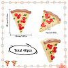 SUNNYCLUE 40Pcs Resin Decoden Cabochons CRES-SC0002-88-2