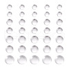 80Pcs 4 Size Transparent Glass Cabochons X1-GGLA-ZZ0001-03-1