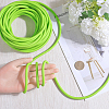 10M Round Rubber Elastic Cord Lanyard Rope EC-WH0008-02A-3