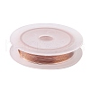 Round Copper Wire for Jewelry Making CWIR-WH0001-0.3mm-02-1-2