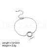 Ring 304 Stainless Steel Link Bracelets FS-WGB56F0-04-1