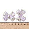 Transparent Printed Acrylic Cabochons OACR-M008-01D-3