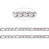 304 Stainless Steel Figaro Chains CHS-G022-01P-2