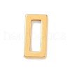 Golden Plated 304 Stainless Steel Charms STAS-K286-03C-G-1