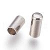 Tarnish Resistant 201 Stainless Steel Cord End Caps STAS-P207-05P-C-2